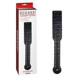 Punish Me Black PU Paddle