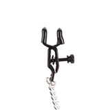 Humiliate Mouth Spreader with Nipple Clamps – Adjustable Metal Chain Design