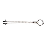 Humiliate Mouth Spreader with Nipple Clamps – Adjustable Metal Chain Design