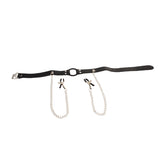 Breathable O-ring Gag with Nipple Clamps
