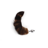 Frisky Fox Tail Butt Plug – Aluminium Alloy Base with Soft Bushy Tail