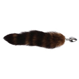 Frisky Fox Tail Butt Plug – Aluminium Alloy Base with Soft Bushy Tail